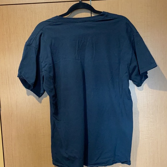 DONATED. Gildan “I LOVE ❤️ MY TEXAS SOLDIER” t-shirt. Size L. Black - Picture 2 of 2